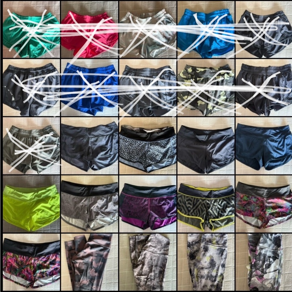 lululemon athletica Women's Athletic Shorts - Diverse Color Range